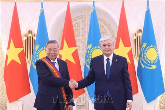 Việt Nam – Kazakhstan thiết lập quan hệ Đối tác chiến lược, mở ra giai đoạn hợp tác toàn diện