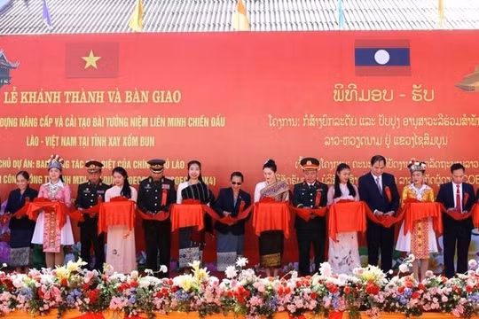 Đài tưởng niệm Liên minh chiến đấu Lào – Việt Nam tại Xaysomboun: Biểu tượng bất tử của tình hữu nghị đặc biệt