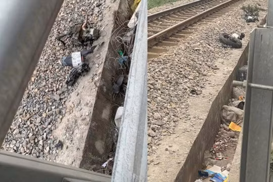 Một phụ nữ tử vong do va chạm với tàu hỏa ở Thường Tín, Hà Nội