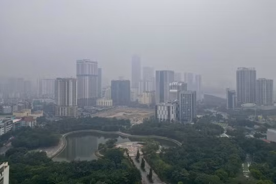 Hà Nội: Chất lượng không khí ở mức không tốt cho những người nhạy cảm với thời tiết