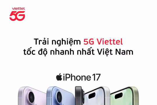 Viettel ra mắt gói cước 5G “chính hiệu” cho iPhone 17