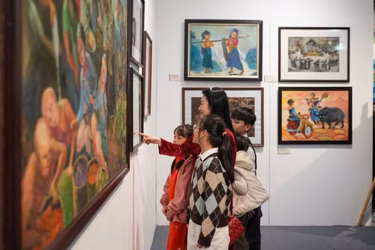 Triển lãm "Những miền quê yêu dấu" của họa sĩ Phan Ngọc Khuê