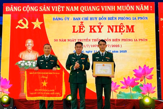 Gia Lai: Đồn Biên phòng Ia Pnôn điểm tựa vững chắc của người dân biên giới