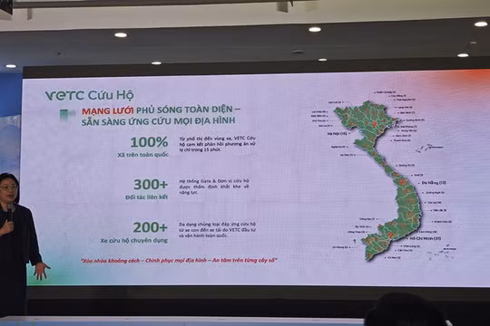 VETC triển khai dịch vụ cứu hộ 24/7 phí 290.000 đồng mỗi năm