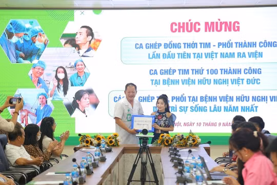 Bệnh nhân ghép đồng thời tim – phổi đầu tiên tại Việt Nam ra viện
