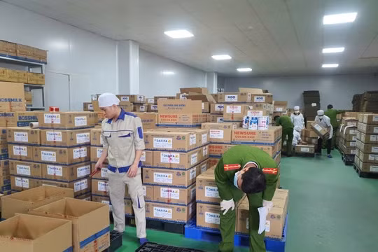 Lập doanh nghiệp, xưởng sản xuất để buôn bán hàng nghìn hộp sữa bột giả
