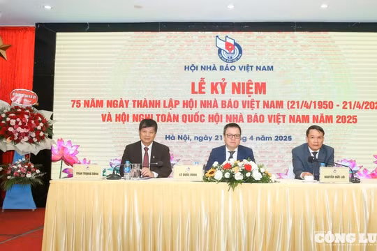 Hội nghị toàn quốc Hội Nhà báo Việt Nam 2025: Đổi mới phương thức, nâng tầm vị thế