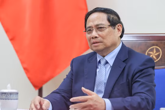 Thủ tướng Phạm Minh Chính điện đàm với Thủ tướng Đức Friedrich Merz