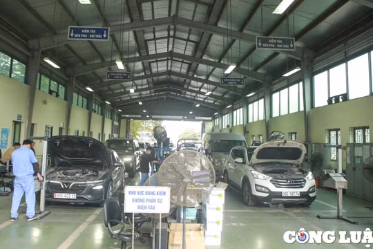 Hơn 852.000 nghìn lượt phương tiện không đạt tiêu chuẩn phải kiểm định lại