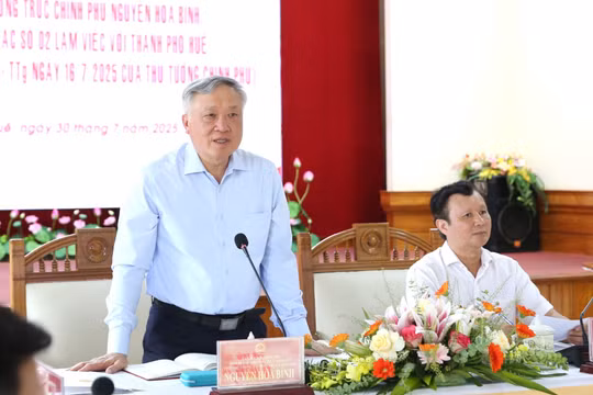 TP Huế cần tập trung tổ chức vận hành trơn tru, hiệu quả chính quyền địa phương 2 cấp