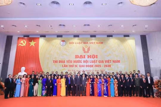 Hội Luật gia Việt Nam tổ chức thành công Đại hội thi đua yêu nước lần thứ IV