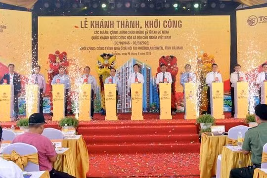 T&T Group khởi công 1.200 căn nhà ở xã hội tại Cà Mau