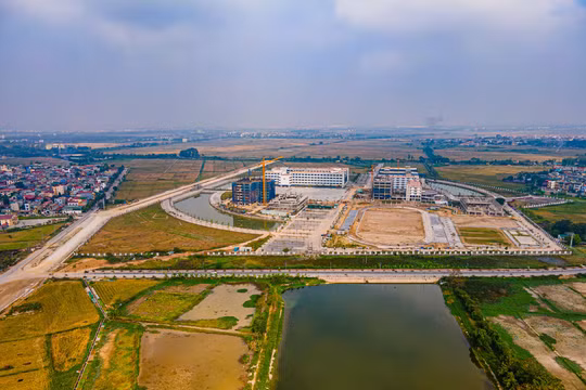 Công trình 1.800 tỷ của Đại học Luật Hà Nội tại Bắc Ninh chính thức về đích