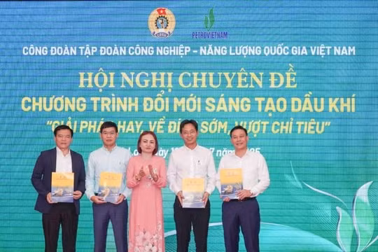 PV GAS được vinh danh tại Hội nghị chuyên đề “Đổi mới sáng tạo Dầu khí” do Công đoàn Petrovietnam tổ chức