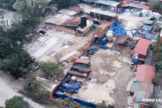 Phù Đổng (Hà Nội): Ngang nhiên biến đất công, đất nông nghiệp thành “đại công trường” sang chiết hóa chất