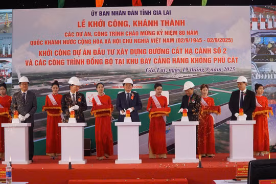 Gia Lai: Đầu tư hơn 3.200 tỷ mở rộng Cảng hàng không Phù Cát