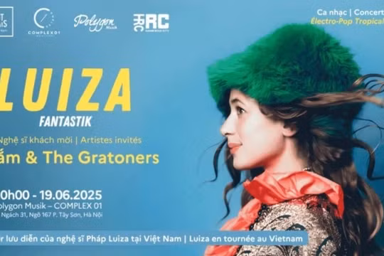 Luiza – Giọng ca Pháp gốc Brazil khuấy động Hà Nội bằng giai điệu đa sắc và cảm xúc mãnh liệt