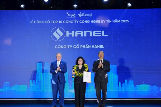 HANEL được bình chọn Top 10 Công ty Công nghệ uy tín năm thứ 5 liên tiếp