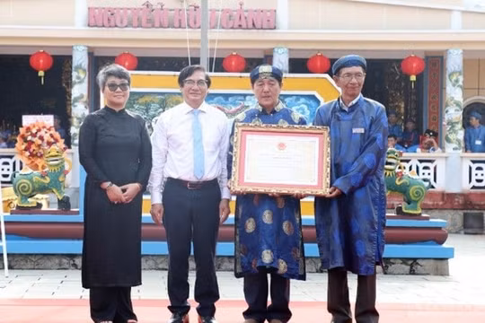 Lễ giỗ Lễ Thành hầu Nguyễn Hữu Cảnh được công nhận Di sản quốc gia