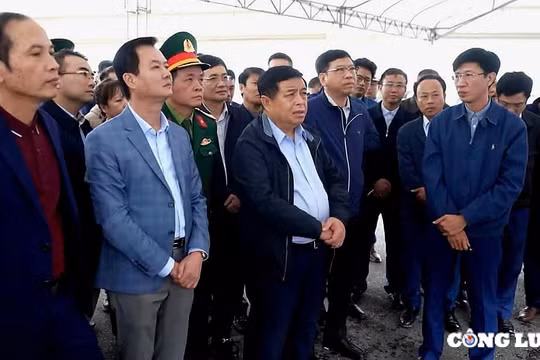 Phó Thủ tướng: Cao tốc Bắc - Nam qua Hà Tĩnh phải vượt kế hoạch, đảm bảo chất lượng