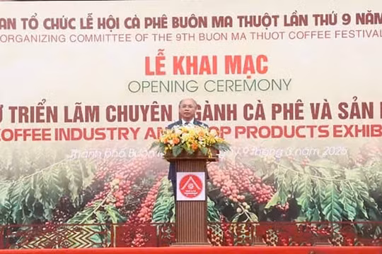 Hội chợ triển lãm chuyên ngành cà phê, sản phẩm OCOP tại Đắk Lắk thu hút nhiều doanh nghiệp trong và ngoài nước