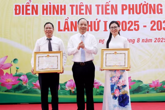 Phường Bắc Giang tuyên dương 139 điển hình tiên tiến