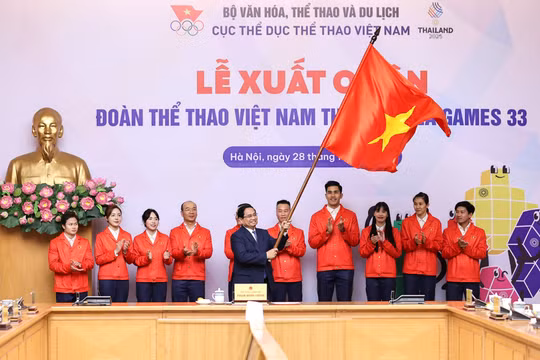Thủ tướng gửi niềm tin tới Đoàn Thể thao Việt Nam: Thi đấu quả cảm, chiến thắng vẻ vang tại SEA Games 33