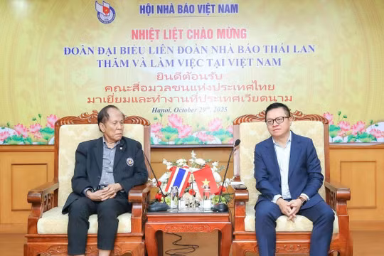 Thắt chặt mối quan hệ hợp tác, hữu nghị giữa báo giới Việt Nam và Thái Lan
