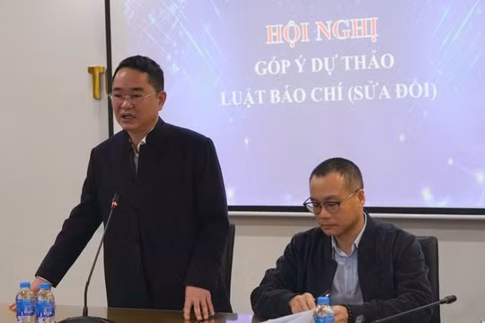 Báo Pháp luật Việt Nam tổ chức Hội nghị góp ý Dự thảo Luật Báo chí (sửa đổi)