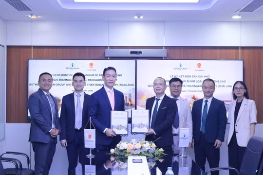 Tập đoàn Stavian và Thantawan Industry hợp tác phát triển nhà máy bao bì kim loại đầu tiên tại Việt Nam