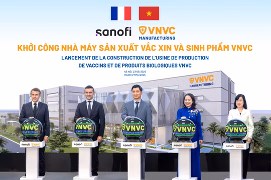 VNVC khởi công nhà máy Vắc xin và Sinh phẩm lớn nhất Việt Nam