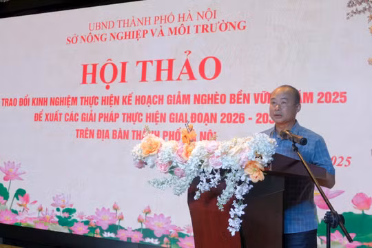 Hà Nội trao đổi kinh nghiệm thực hiện Kế hoạch giảm nghèo bền vững