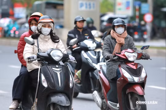 Không khí lạnh tăng cường, Bắc Bộ và Bắc Trung Bộ rét đậm