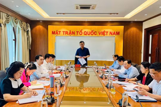 Đảng ủy MTTQ, các đoàn thể Trung ương lập Tổ công tác về sắp xếp các cơ quan báo chí