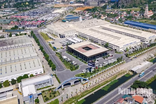 Ninh Bình: 9 tháng năm 2025, các doanh nghiệp KCN tạo ra giá trị doanh thu trên 360.000 tỷ đồng