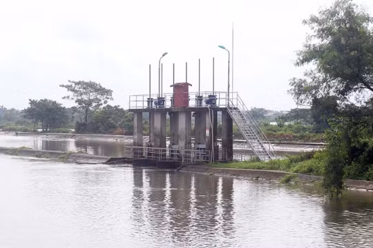 Hà Nội huy động 100% nhân lực, vận hành tối đa trạm bơm khắc phục ngập úng