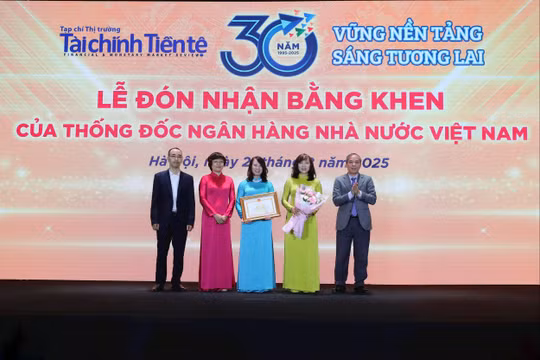Tạp chí Thị trường Tài chính Tiền tệ kỷ niệm 30 năm ngày thành lập