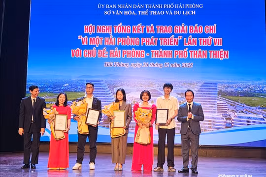 Hải Phòng vinh danh các tác phẩm báo chí xuất sắc năm 2025
