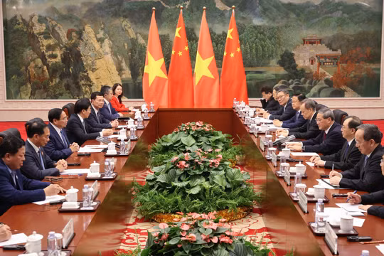 Thủ tướng Phạm Minh Chính hội đàm với Thủ tướng Trung Quốc Lý Cường