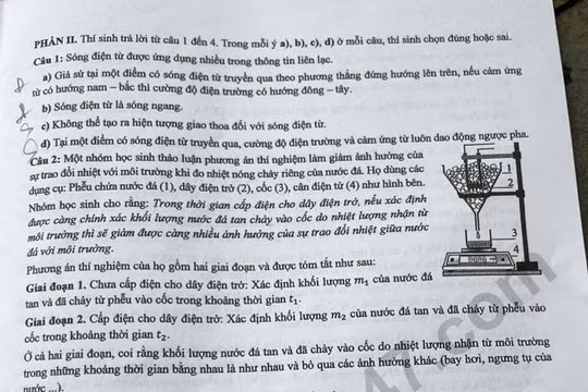 Đáp án đề thi tốt nghiệp THPT 2025 môn Lịch sử, mã đề 0834 (tham khảo)