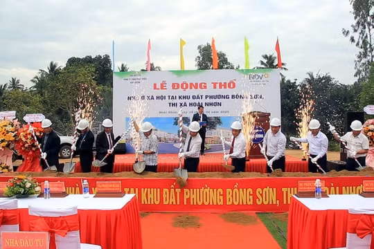 Bình Định: Xem xét gia hạn hoặc thu hồi dự án nhà ở xã hội tại Hoài Nhơn chậm tiến độ