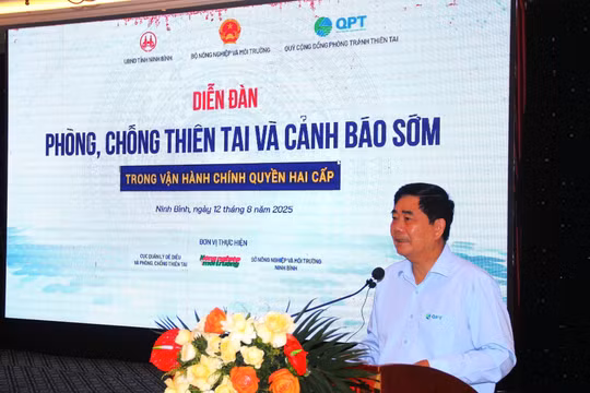 Tăng cường năng lực phòng, chống thiên tai trong vận hành chính quyền hai cấp