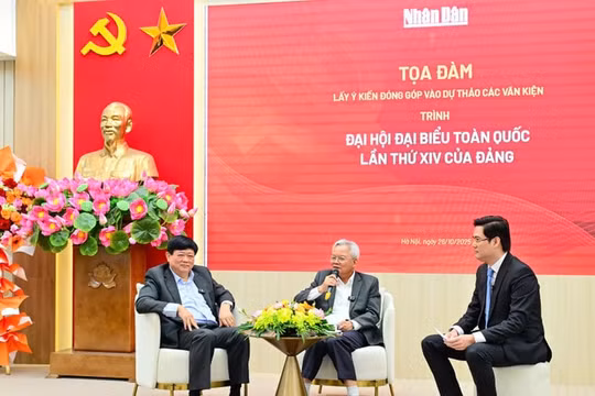 Nhiều điểm mới trong lấy ý kiến đóng góp vào dự thảo văn kiện Đại hội XIV của Đảng