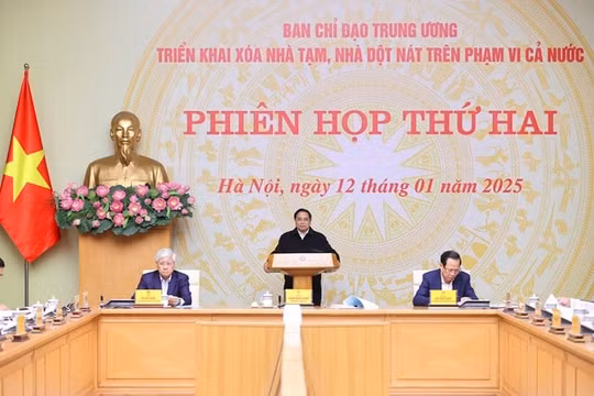 Triển khai đợt cao điểm 350 ngày đêm xóa nhà tạm, nhà dột nát trong năm 2025