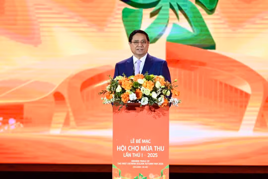 Thủ tướng Chính phủ: Hội chợ mùa Thu 2025 là khởi đầu chuỗi các sự kiện quốc gia, mang tầm vóc quốc tế
