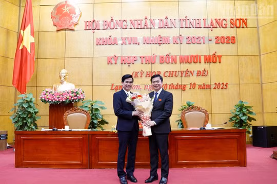 Phê chuẩn kết quả bầu chức vụ Phó Chủ tịch UBND 2 tỉnh Lạng Sơn, Khánh Hòa