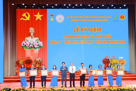 Kỷ niệm 35 năm Ngày thành lập Công ty Yến sào Khánh Hoà