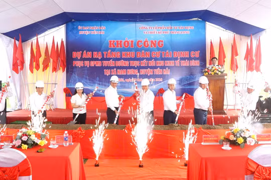 Thái Bình: Khởi công Dự án hạ tầng khu dân cư tái định cư