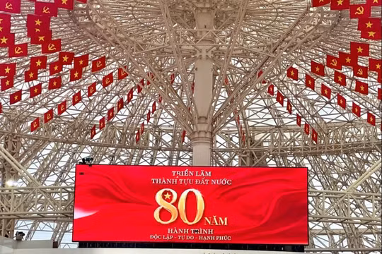 Sáng nay (28/8), khai mạc Triển lãm thành tựu đất nước 80 năm hành trình Độc lập - Tự do - Hạnh phúc
