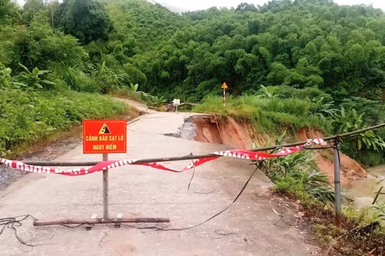 Thanh Hóa: Di dời 293 nhân khẩu xã Na Mèo tránh trú bão số 5 đến nơi an toàn